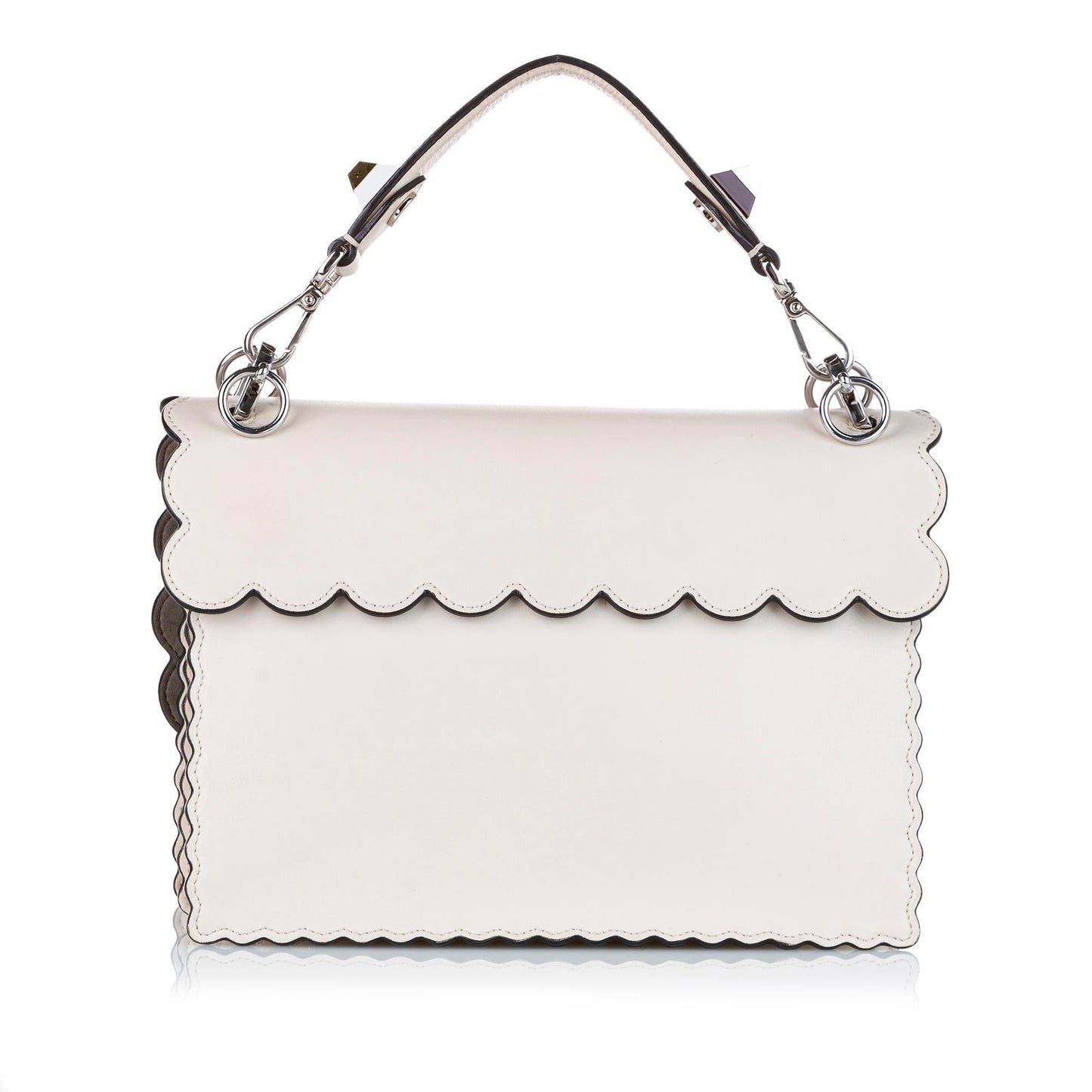 Luxury FendiMini Kan I Leather Satchel (SHG-21674)