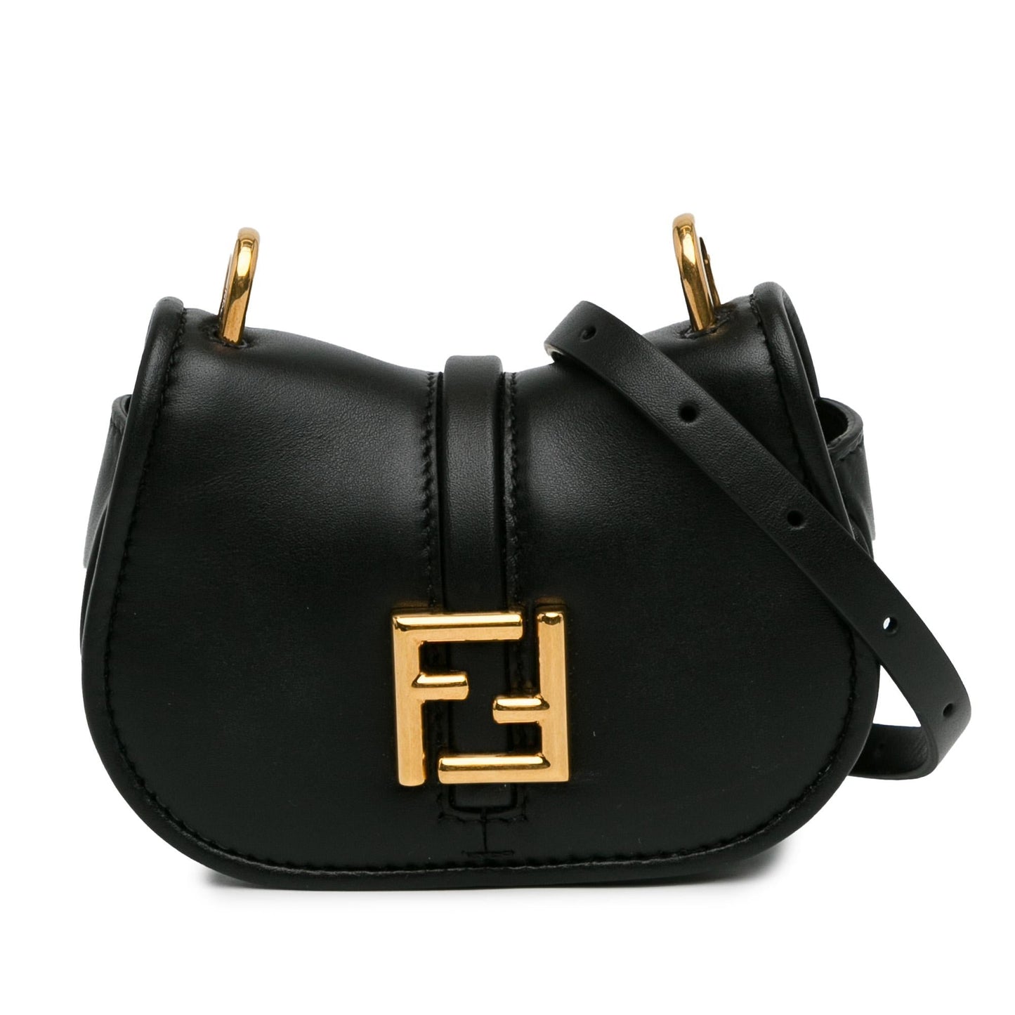 Luxury FendiMini Leather C’mon Crossbody Bag (SHG-87wZ4Z)