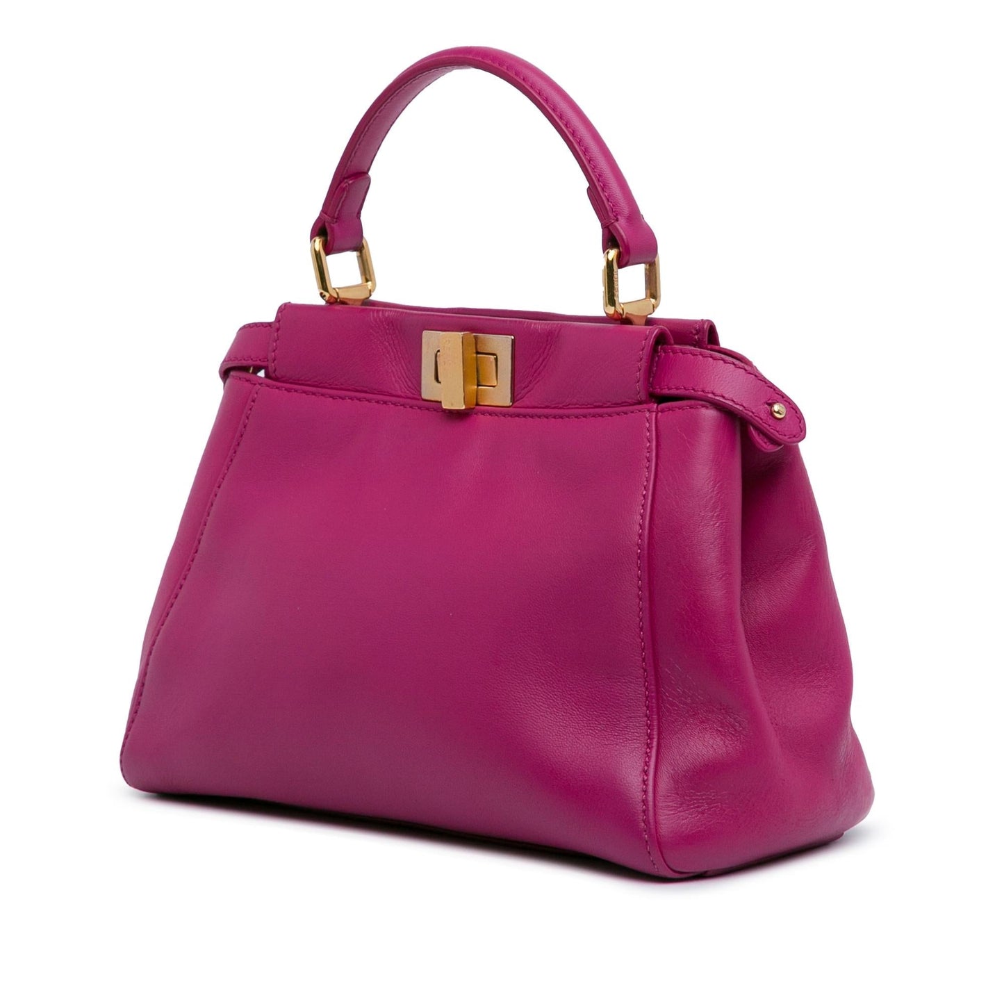 Luxury FendiMini Leather Iconic Peekaboo Satchel (SHG-BghCY6)