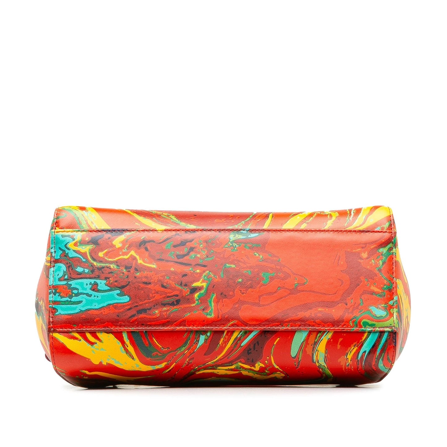 Luxury FendiMini Marbled Peekaboo Satchel (SHG-ihUXSW)