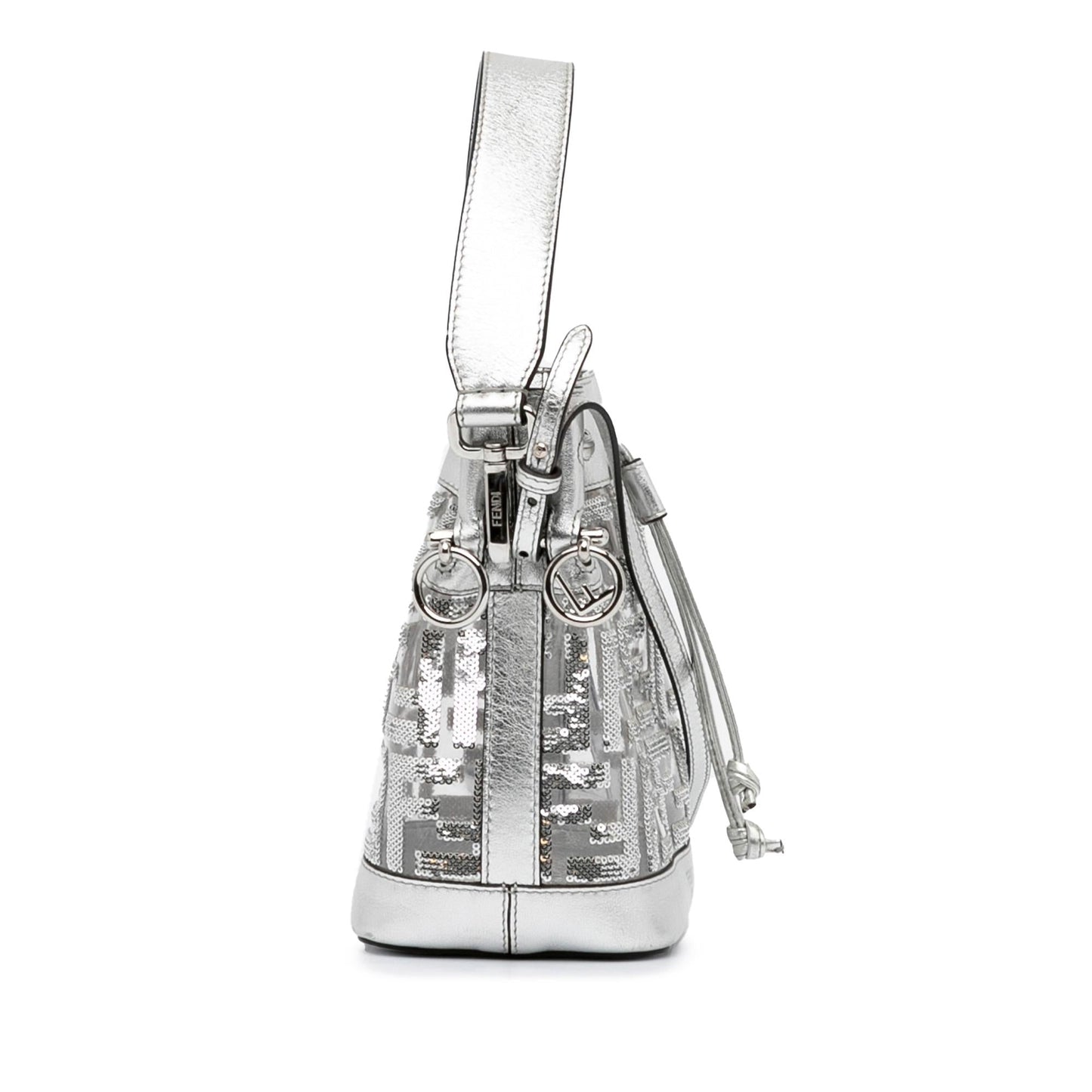 Luxury FendiMini Mon Tresor Sequined Bucket Bag (SHG-qQnN4Z)