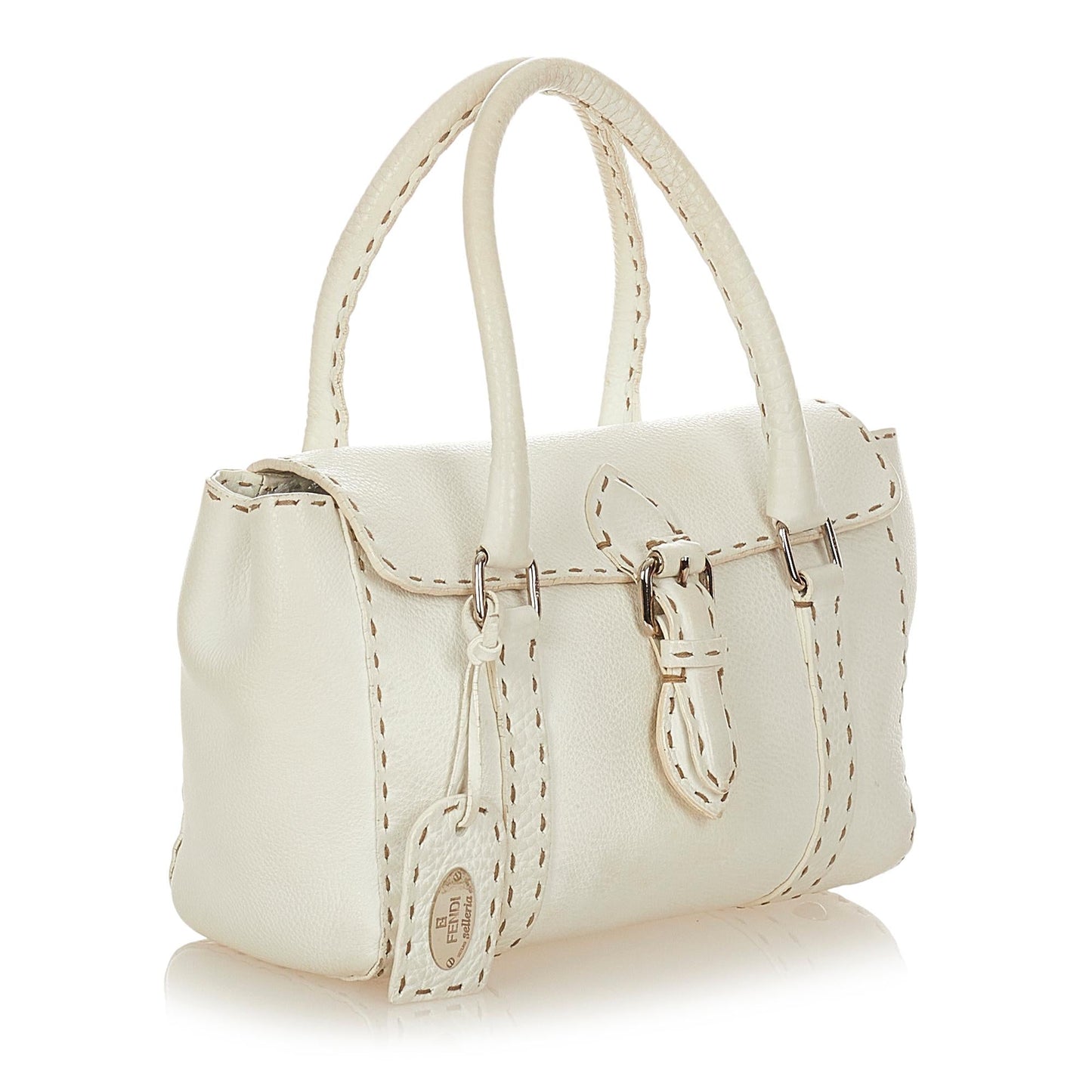 Luxury FendiMini Selleria Linda Leather Handbag (SHG-26508)