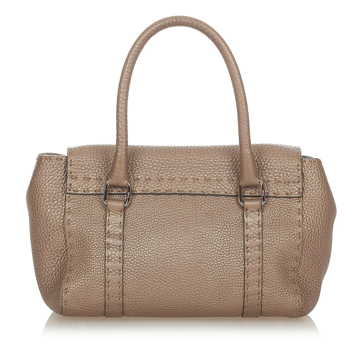 Luxury FendiMini Selleria Linda Leather Handbag (SHG-31781)