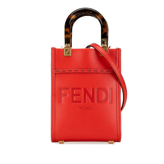 Luxury FendiMini Sunshine Shopper Tote (SHG-abmg4p)