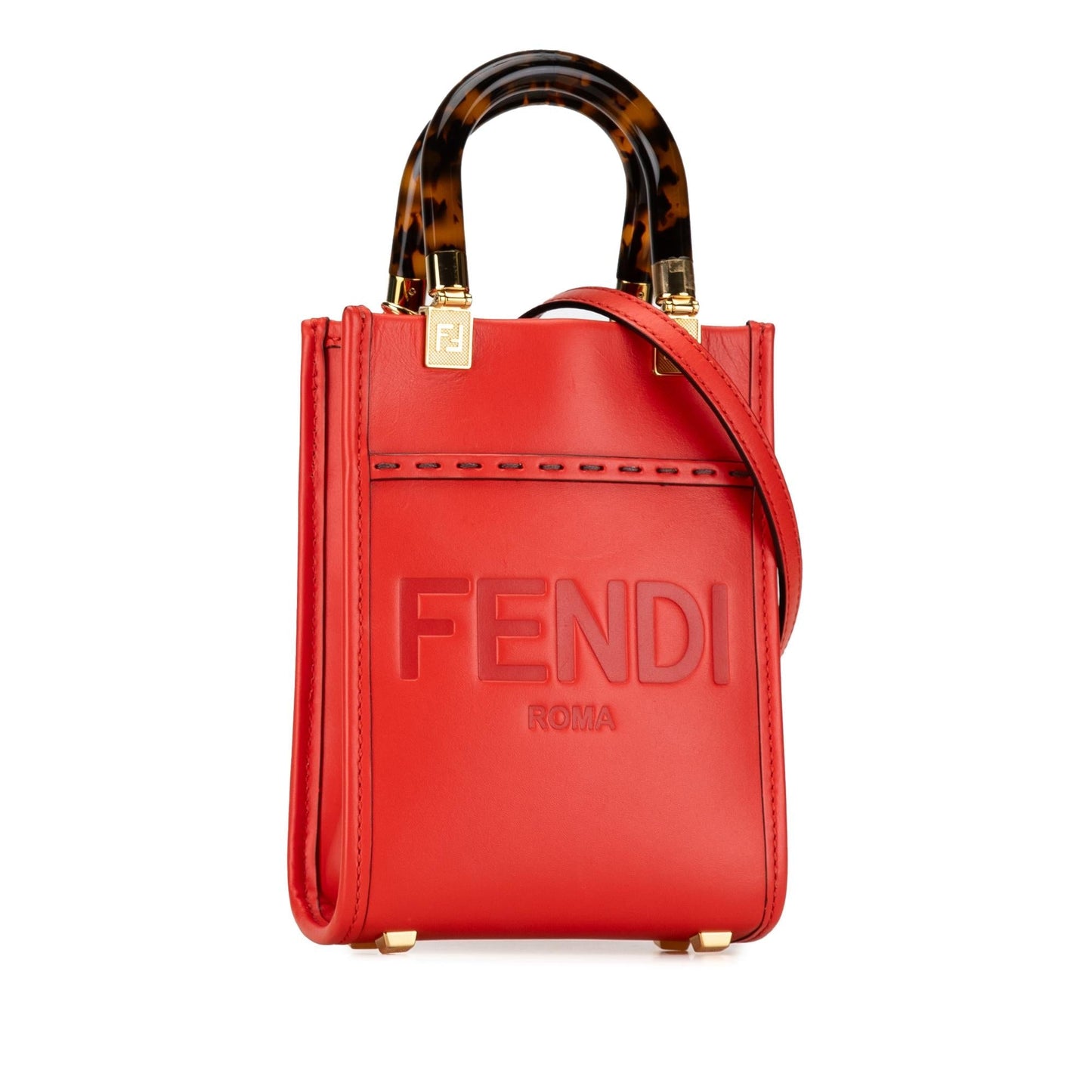 Luxury FendiMini Sunshine Shopper Tote (SHG-abmg4p)
