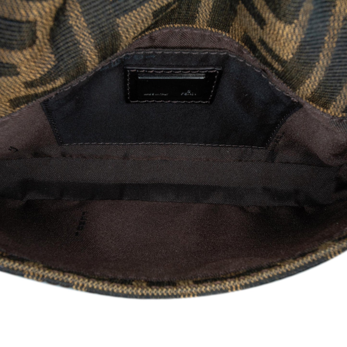 Luxury FendiMini Zucca Canvas Baguette (SHG-B1bmp0)