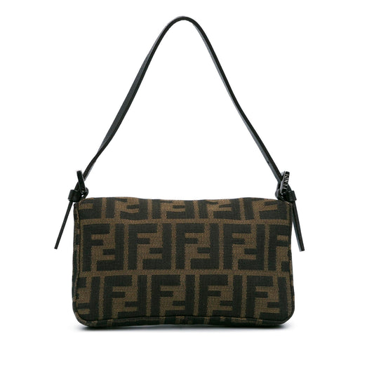 Luxury FendiMini Zucca Canvas Baguette (SHG-B1bmp0)