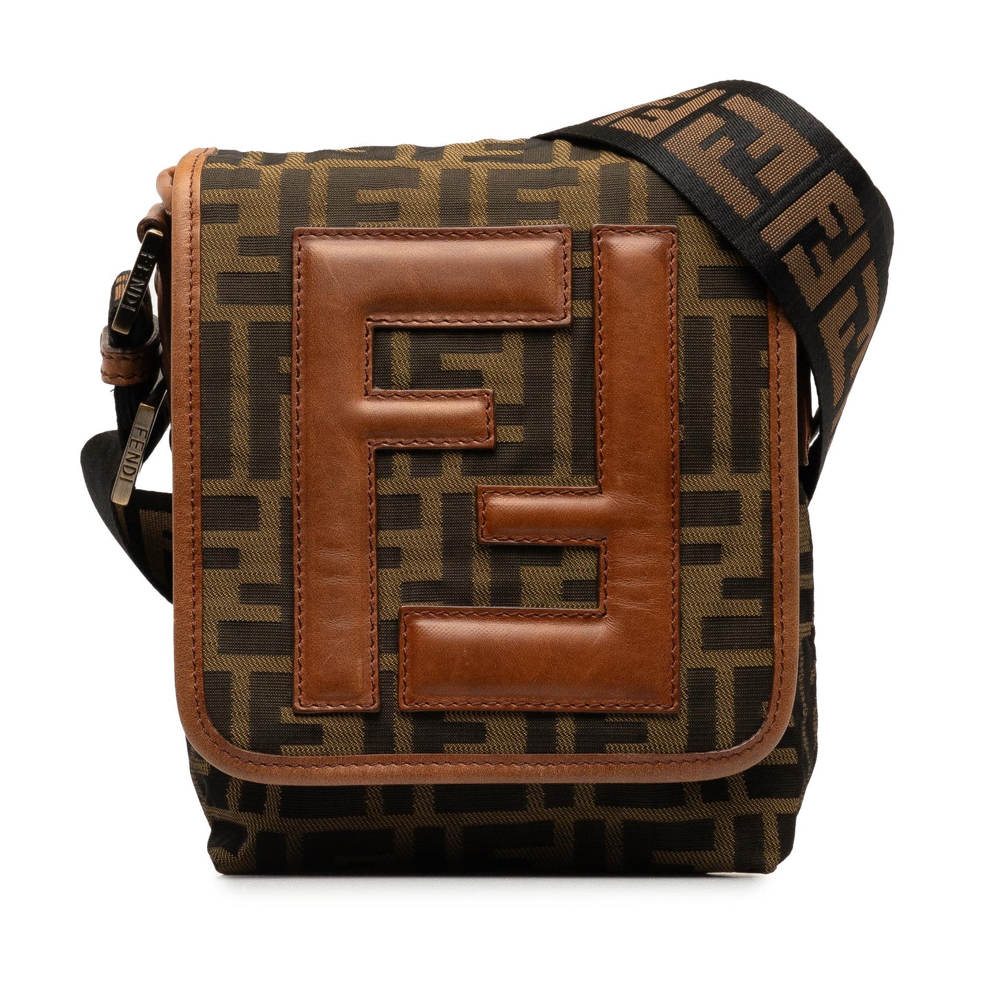 Luxury FendiMini Zucca Crossbody (SHG-AFdo4Z)