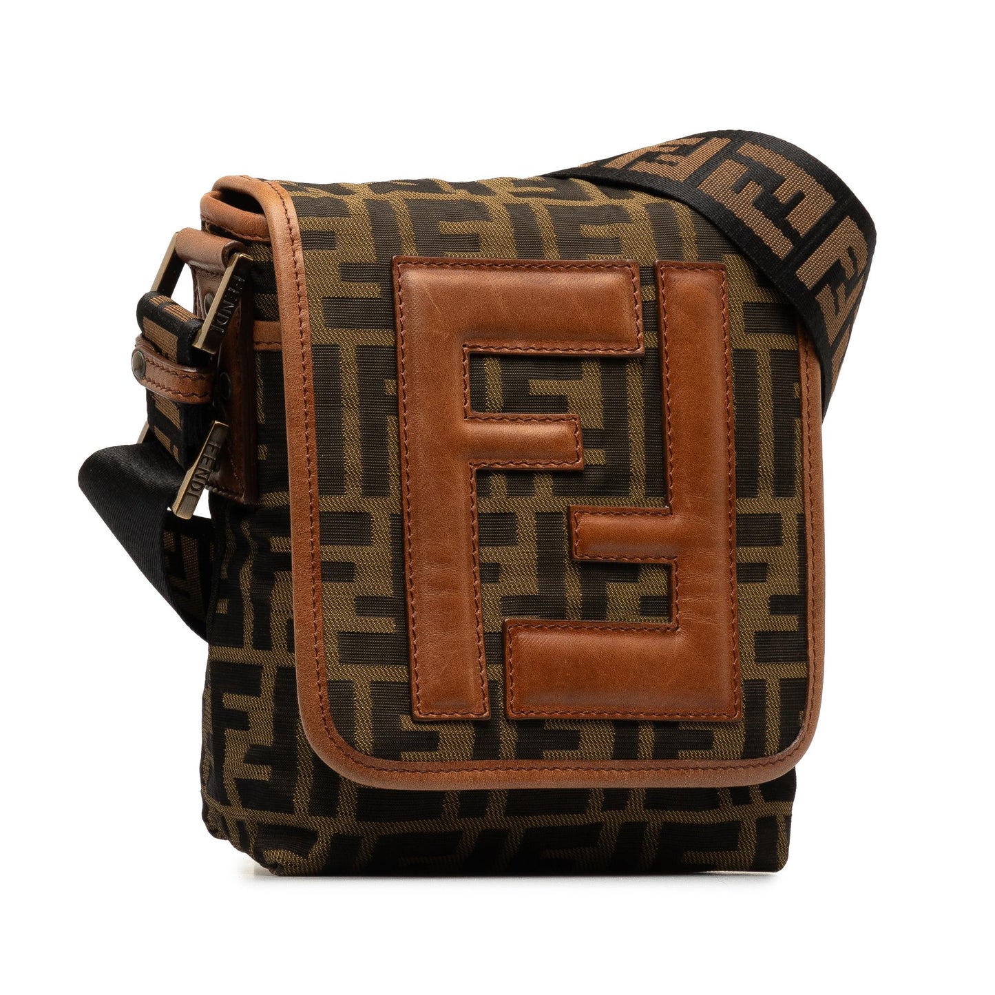 Luxury FendiMini Zucca Crossbody (SHG-AFdo4Z)