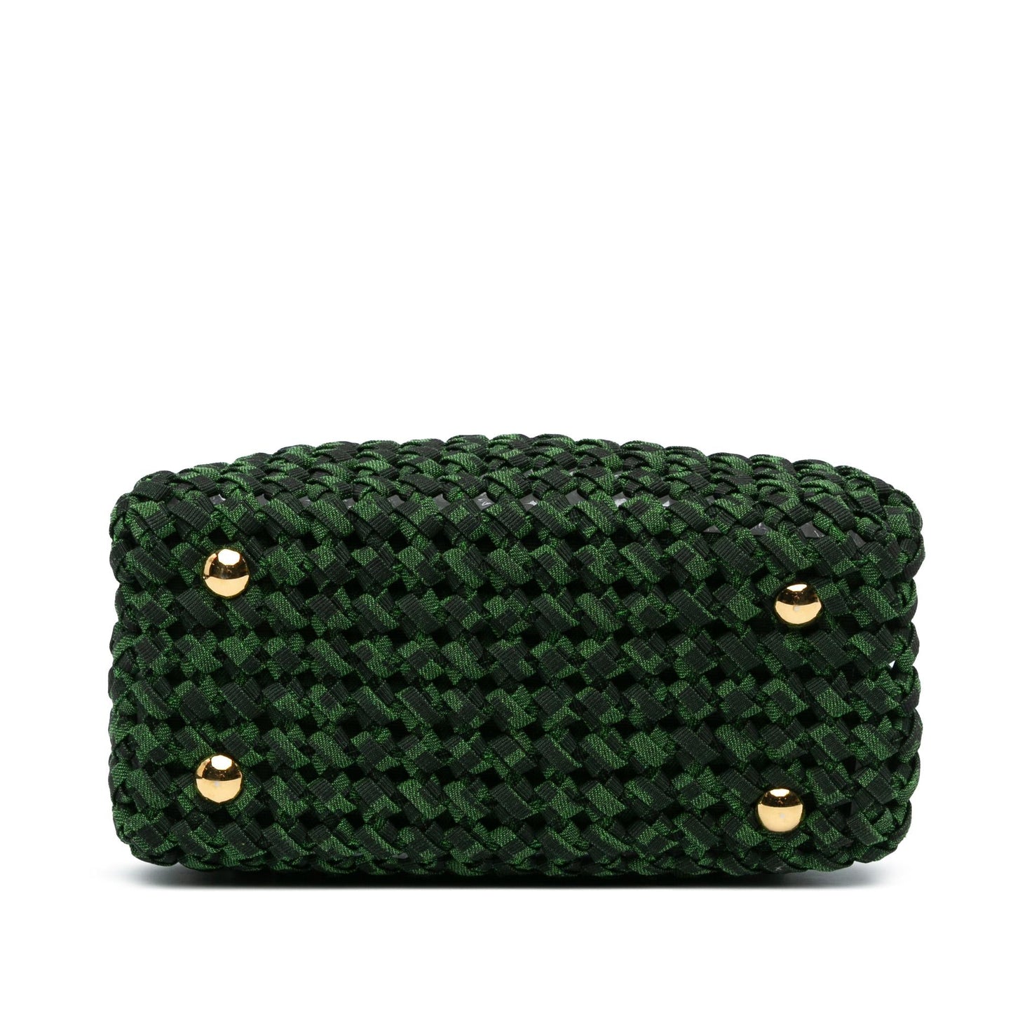 Luxury FendiMini Zucca Interlaced Canvas Iconic Peekaboo Satchel (SHG-bvHwrT)