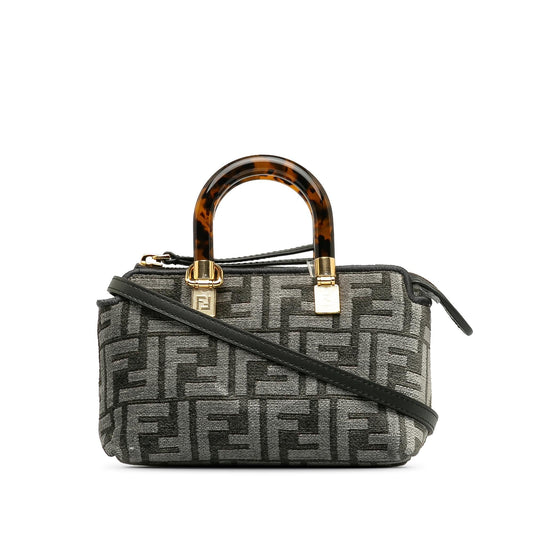 Luxury FendiMini Zucca Tapestry By The Way Satchel (SHG-yLdvot)