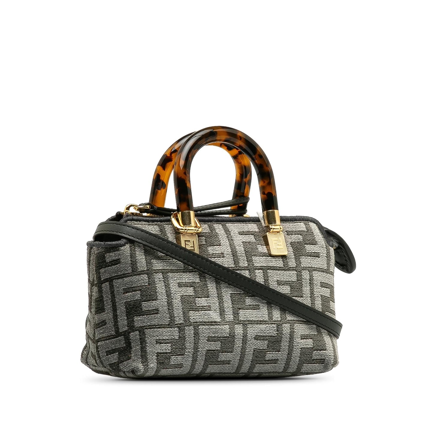 Luxury FendiMini Zucca Tapestry By The Way Satchel (SHG-yLdvot)