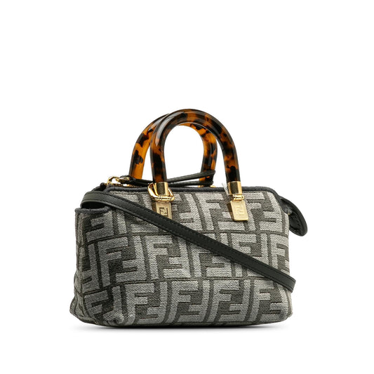 Luxury FendiMini Zucca Tapestry By The Way Satchel (SHG-yLdvot)