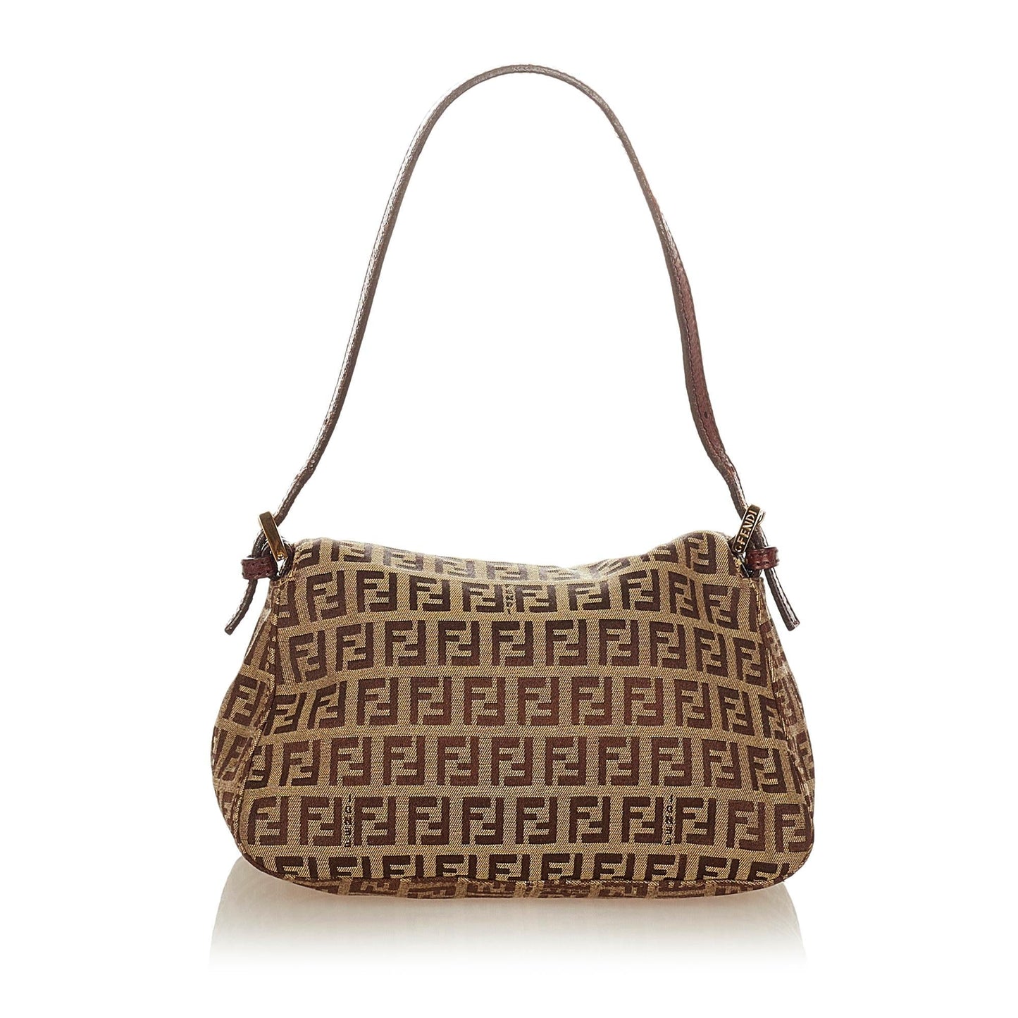 Luxury FendiMini Zucchino Canvas Mamma Baguette (SHG-26703)