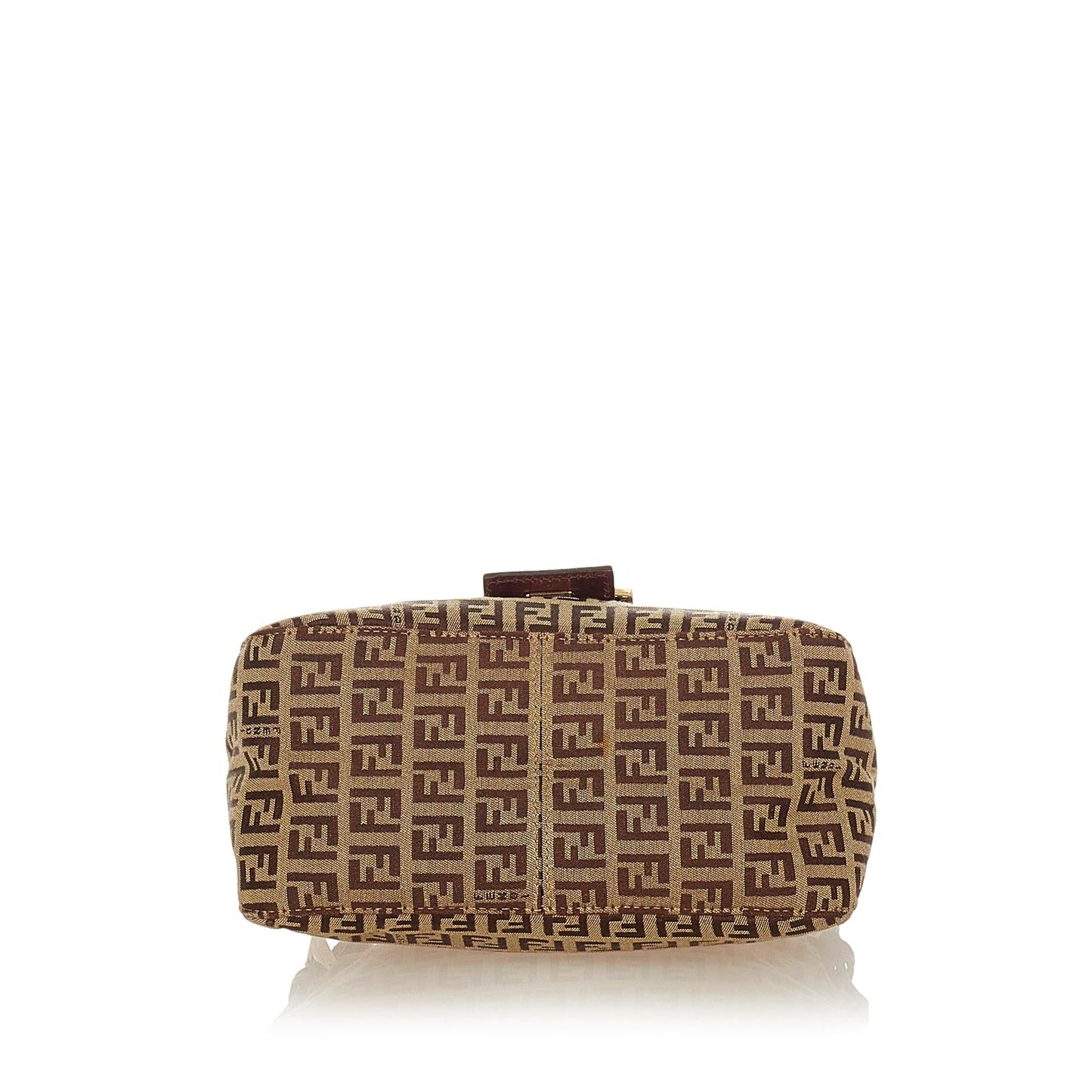 Luxury FendiMini Zucchino Canvas Mamma Baguette (SHG-26703)