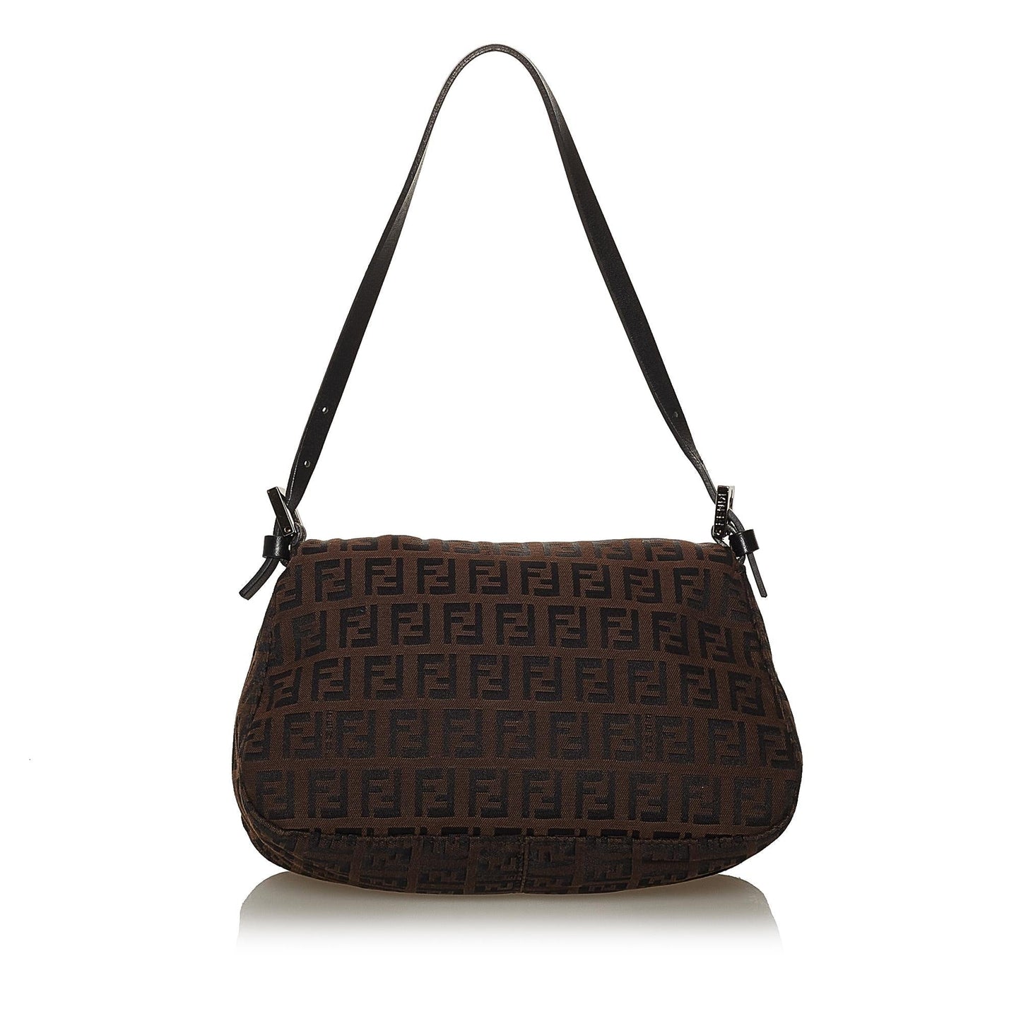 Luxury FendiMini Zucchino Canvas Mamma Baguette (SHG-28605)