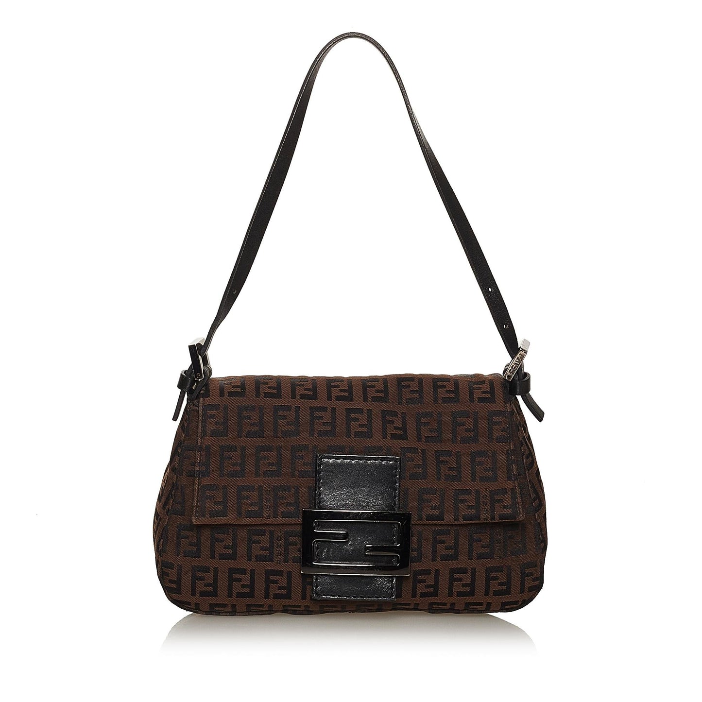 Luxury FendiMini Zucchino Canvas Mamma Baguette (SHG-28605)