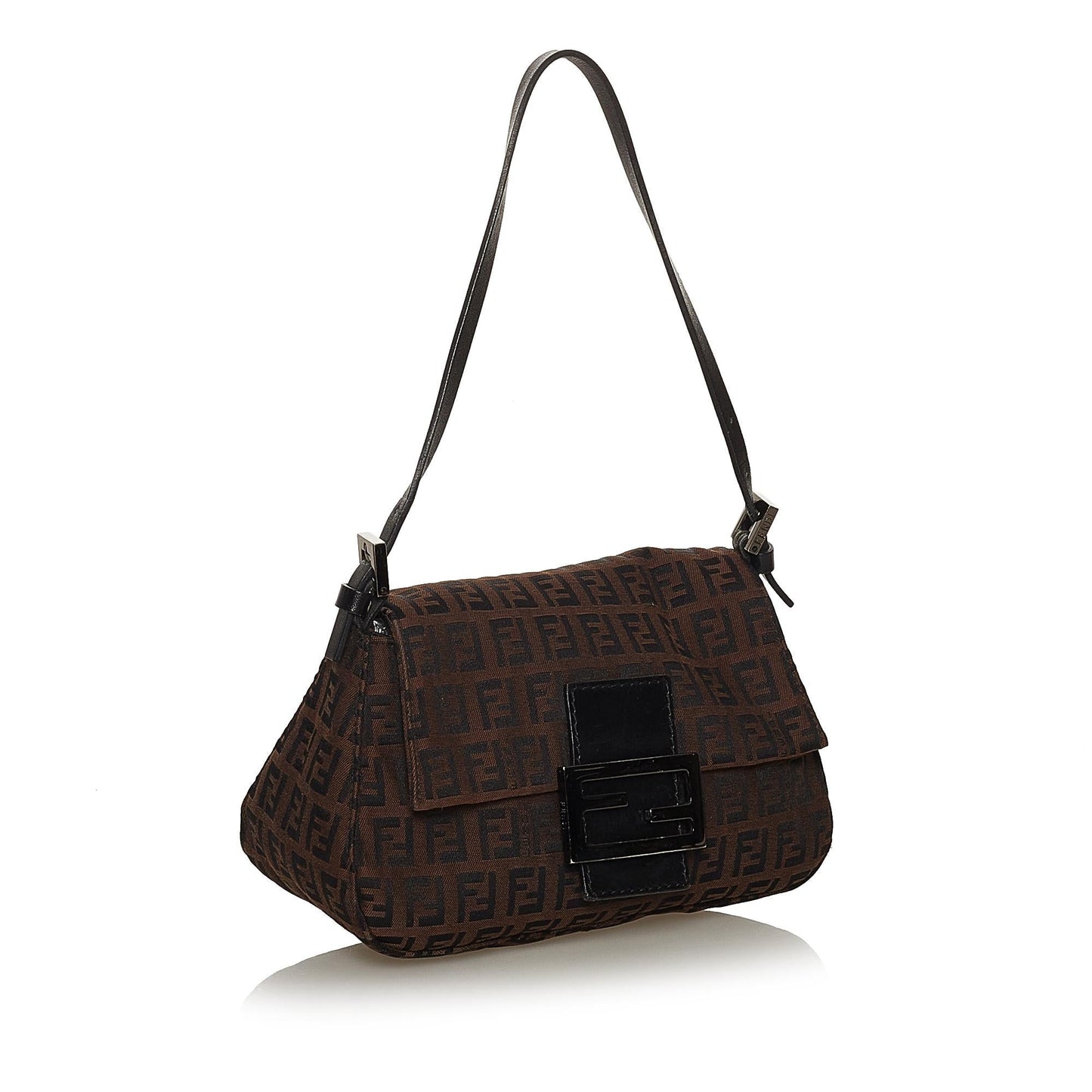 Luxury FendiMini Zucchino Canvas Mamma Baguette (SHG-28605)