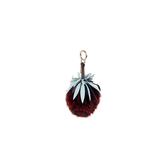 Fendi Mink Fur Pineapple Bag Charm