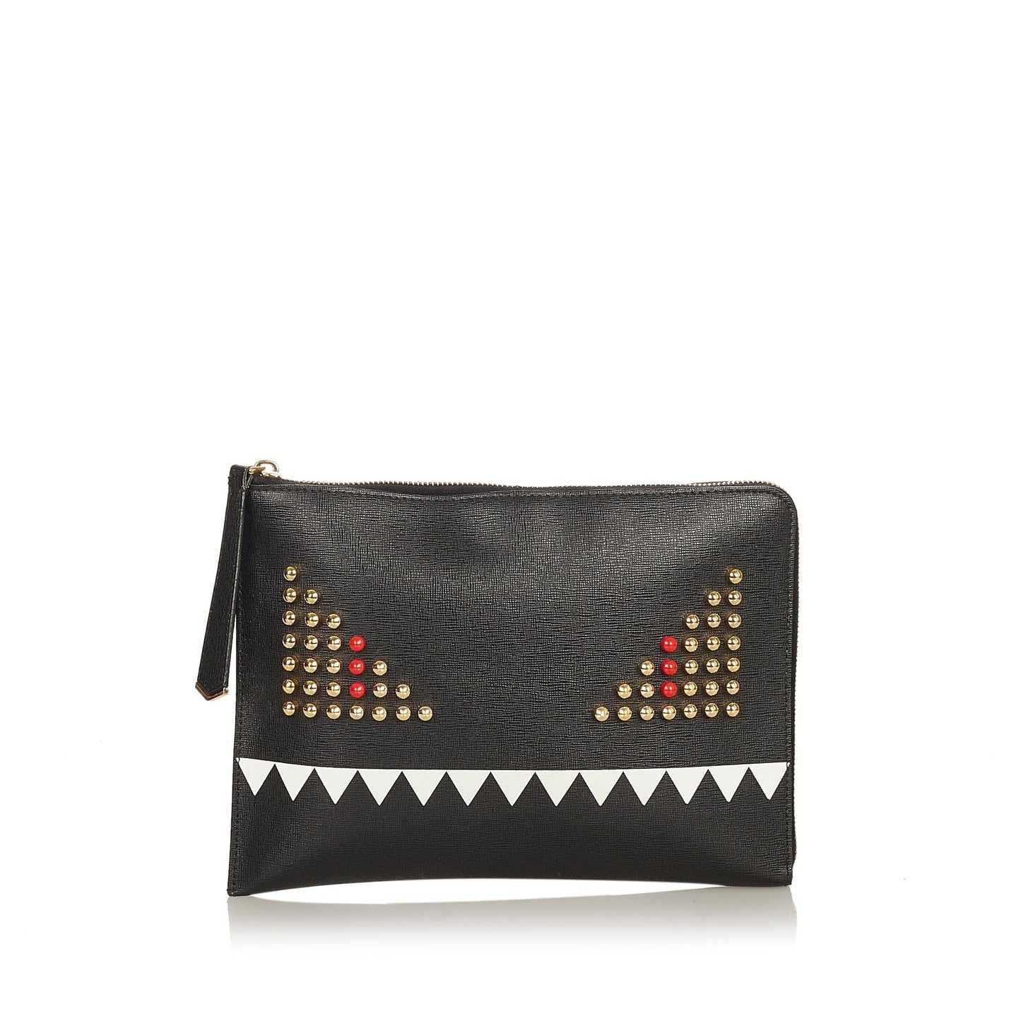 Luxury FendiMonster Leather Clutch Bag (SHG-26144)