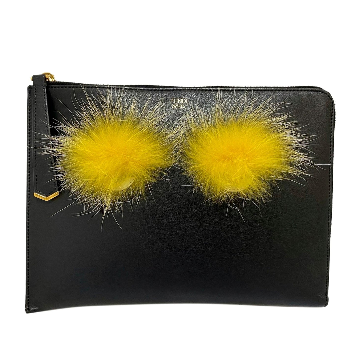 Luxury FendiMonster Leather Clutch Bag (SHG-30378)