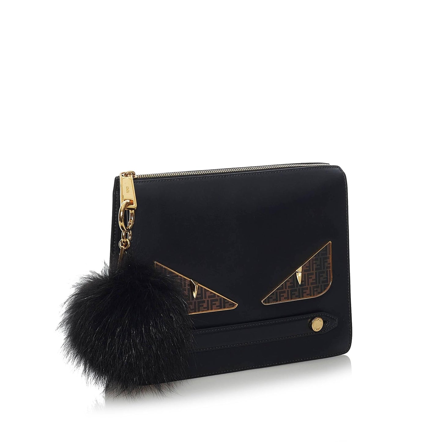 Luxury FendiMonster Leather Clutch Bag (SHG-33968)