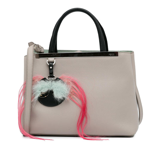 Luxury FendiMonster Mirror 2Jours Satchel (SHG-lJZU1P)