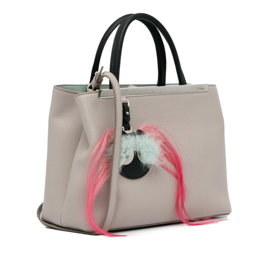 Luxury FendiMonster Mirror 2Jours Satchel (SHG-lJZU1P)