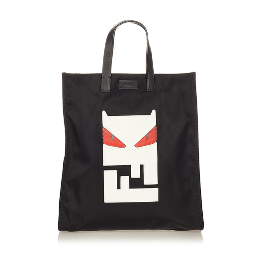 Luxury FendiMonster Nylon Tote Bag (SHG-5WFZoY)