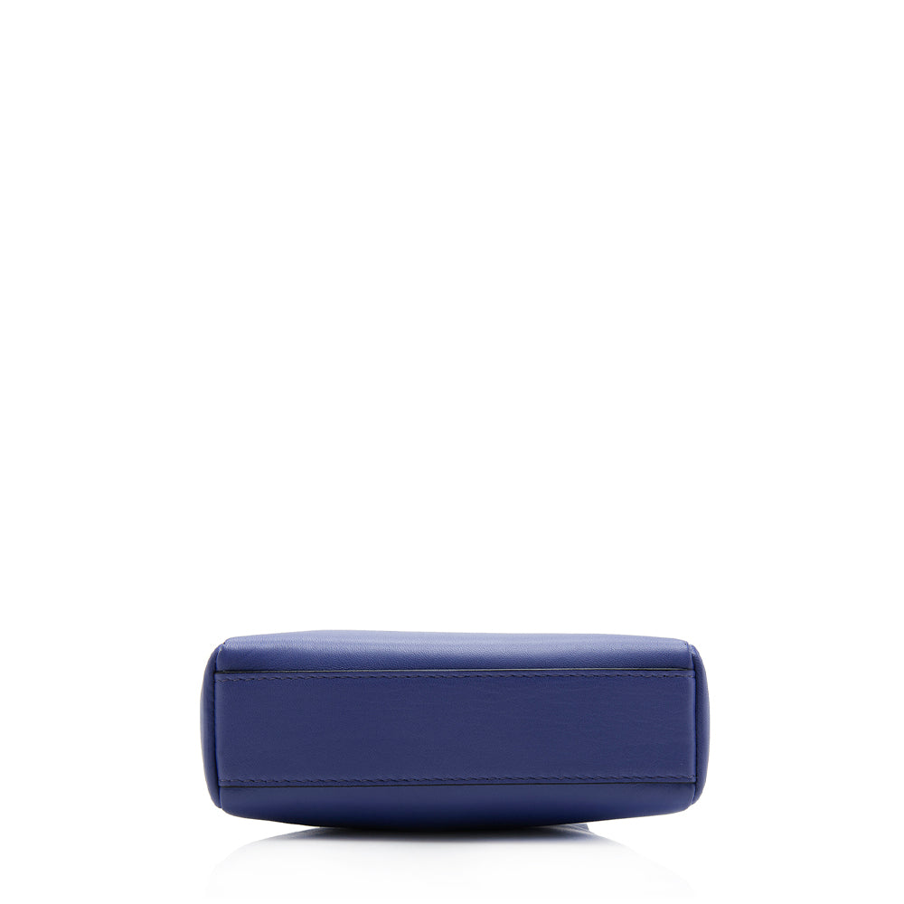 Luxury FendiNappa Leather Peekaboo Micro Shoulder Bag (SHF-11504)