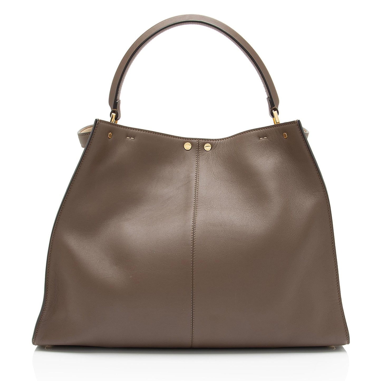 Luxury FendiNappa Leather Peekaboo X Lite Large Satchel (SHF-WvzNXl)