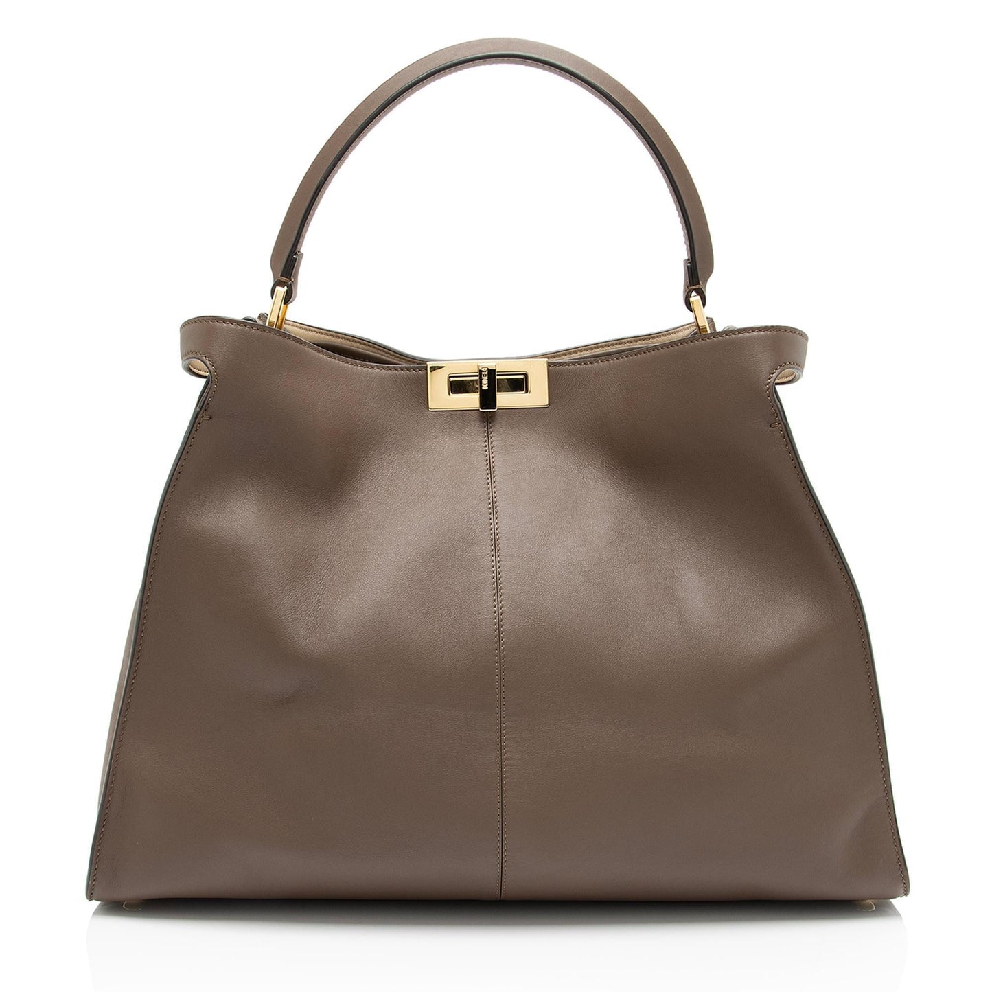 Luxury FendiNappa Leather Peekaboo X Lite Large Satchel (SHF-WvzNXl)
