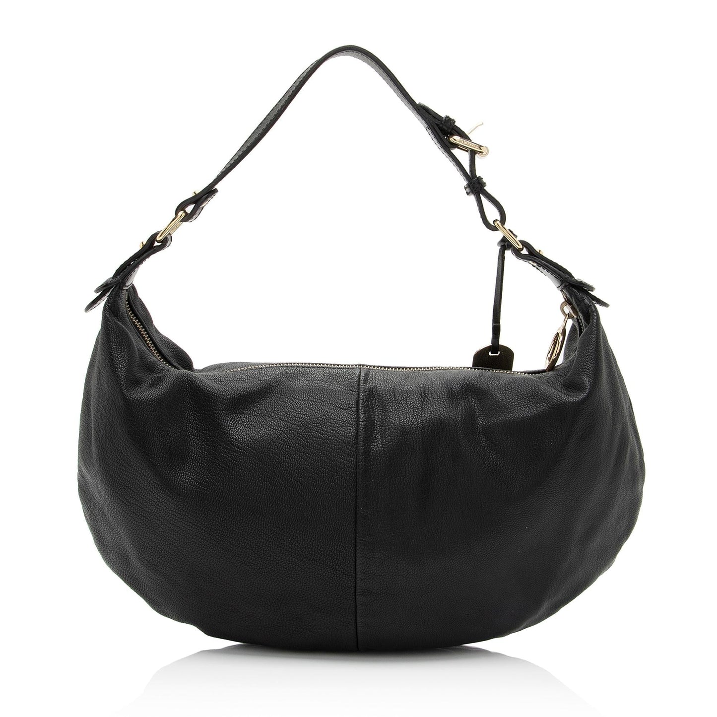 Luxury FendiNappa Leather Small Hobo (SHF-KysPJl)