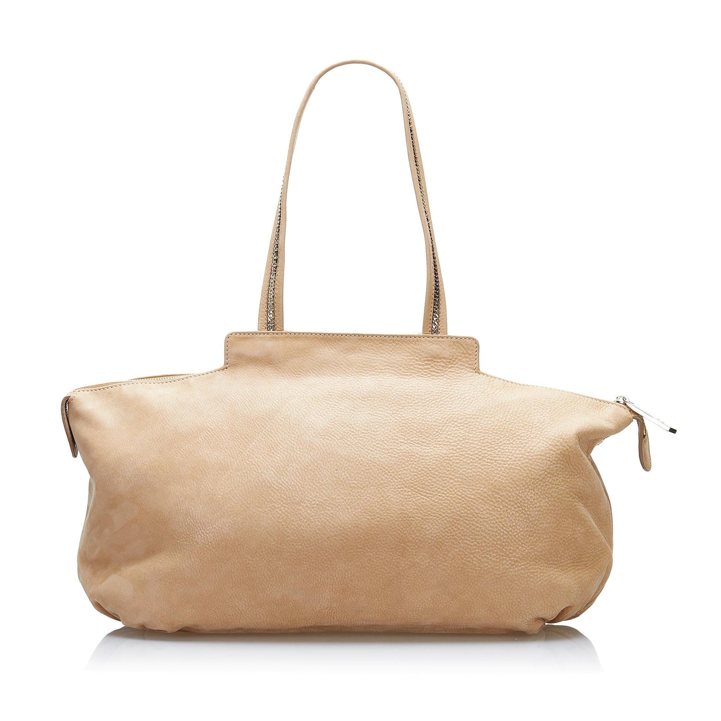 Luxury FendiNubuck Chains Tote (SHG-36773)