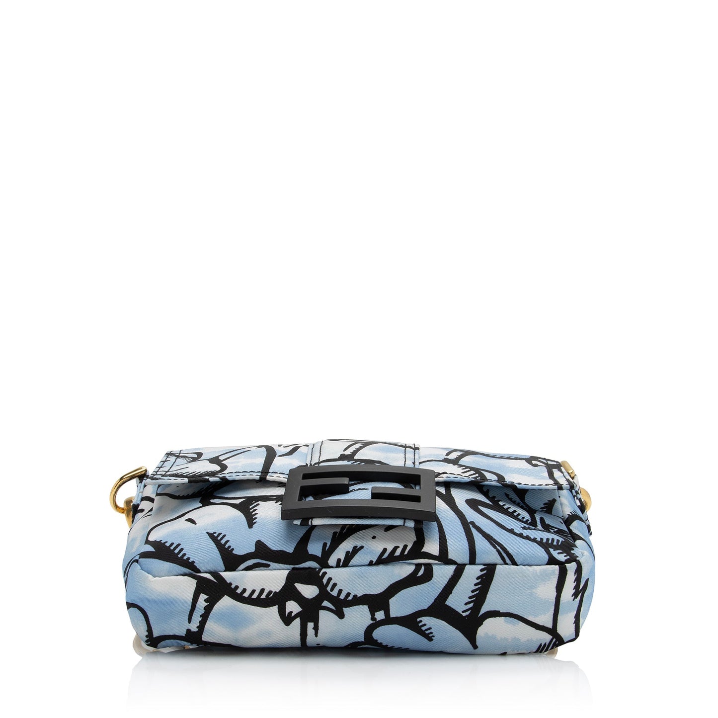 Luxury FendiNylon Floral Cloudy Porter Baguette Mini Phone Pouch (SHF-BE23Wb)