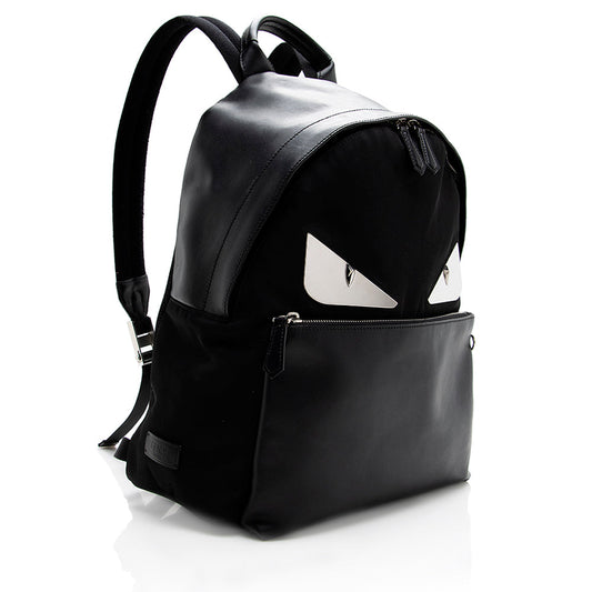 Luxury FendiNylon Leather Bags Bugs Backpack (SHF-18275)