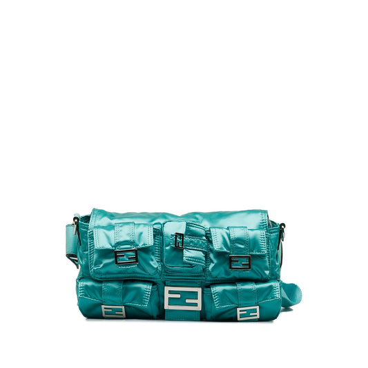 Luxury FendiNylon Multipocket Baguette (SHG-SiAUpH)