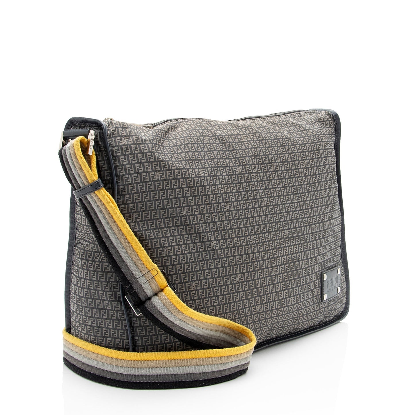 Luxury FendiNylon Zucchino Messenger (SHF-hFuRrv)