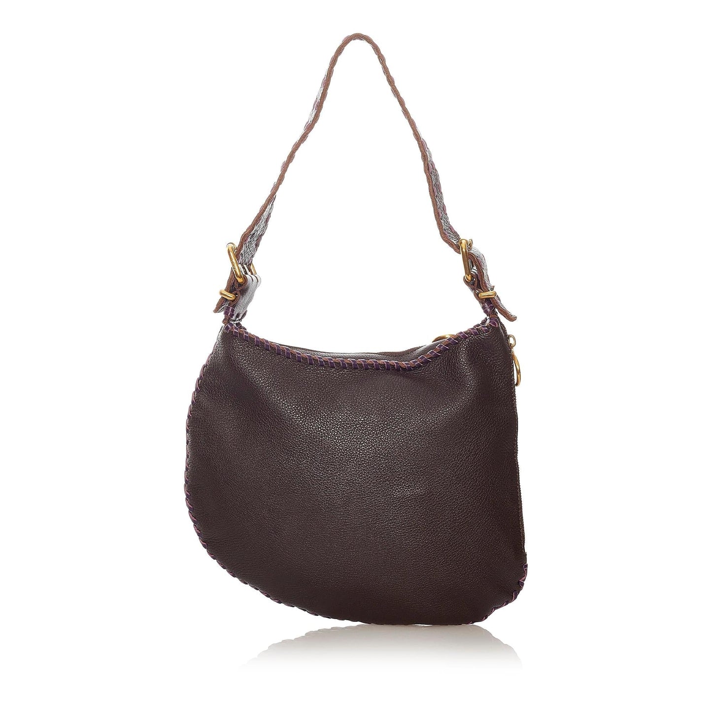 Luxury FendiOyster Leather Hobo Bag (SHG-27894)