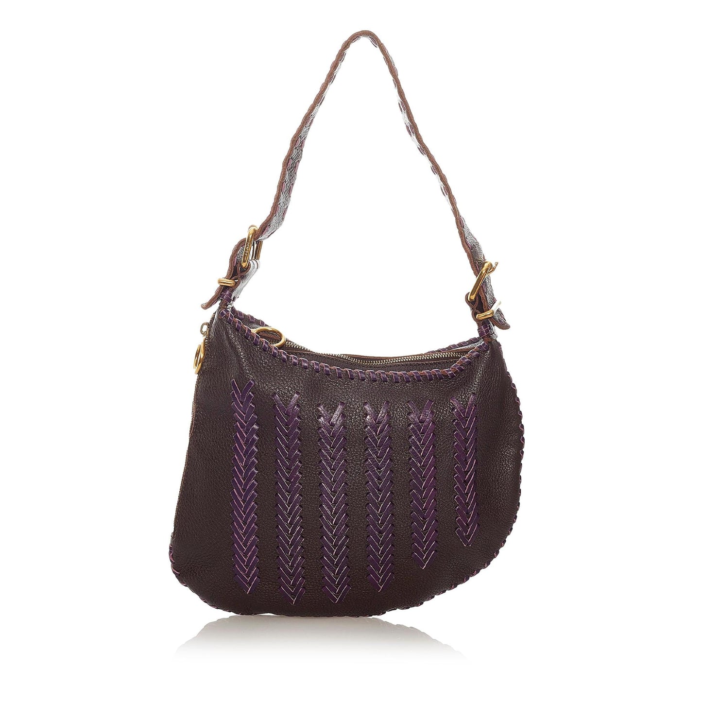 Luxury FendiOyster Leather Hobo Bag (SHG-27894)