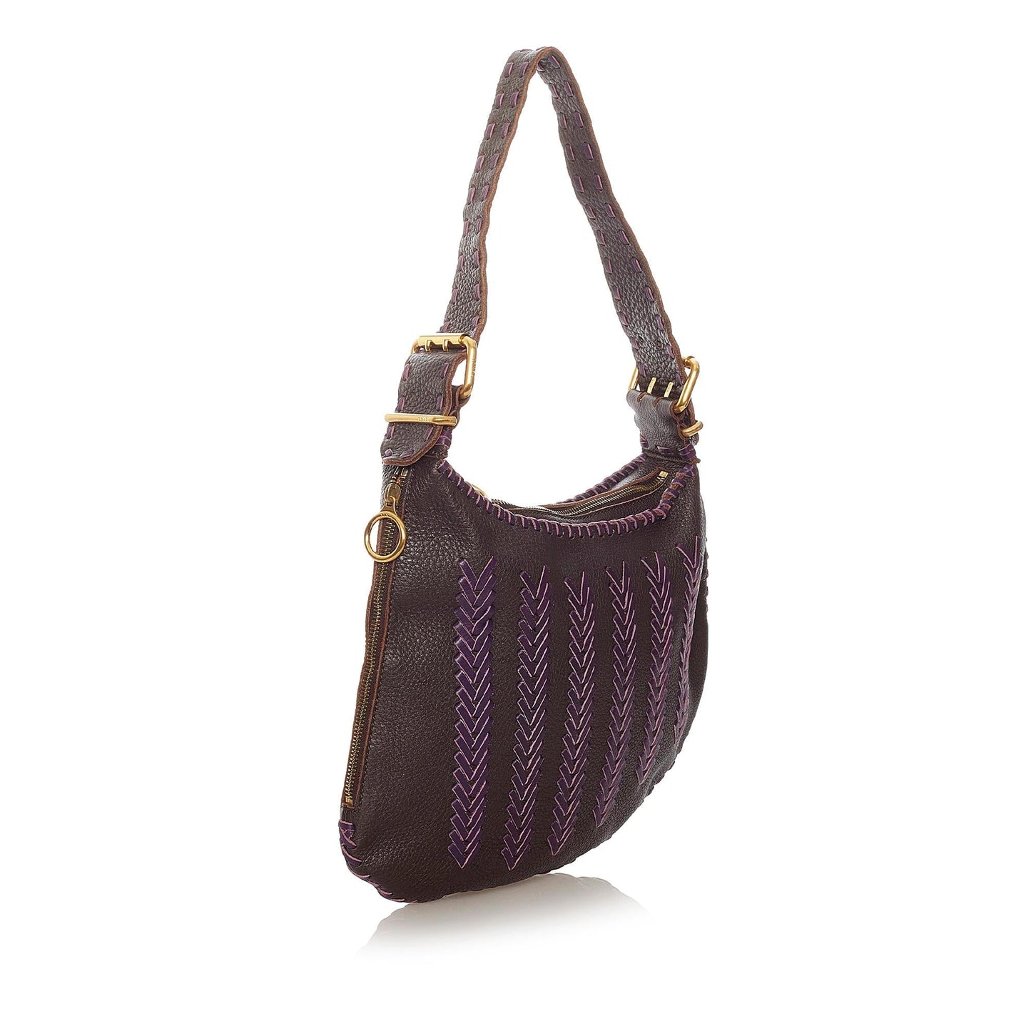 Luxury FendiOyster Leather Hobo Bag (SHG-27894)
