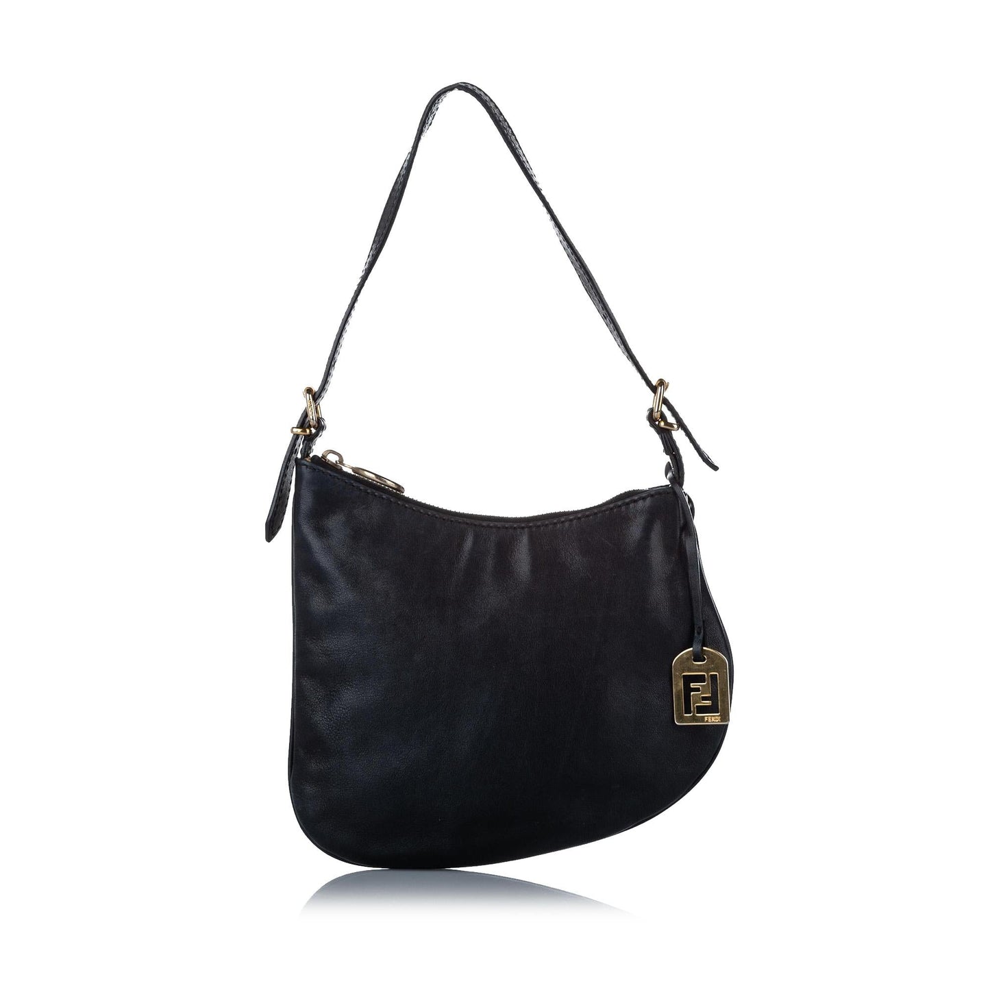 Luxury FendiOyster Leather Shoulder Bag (SHG-32336)