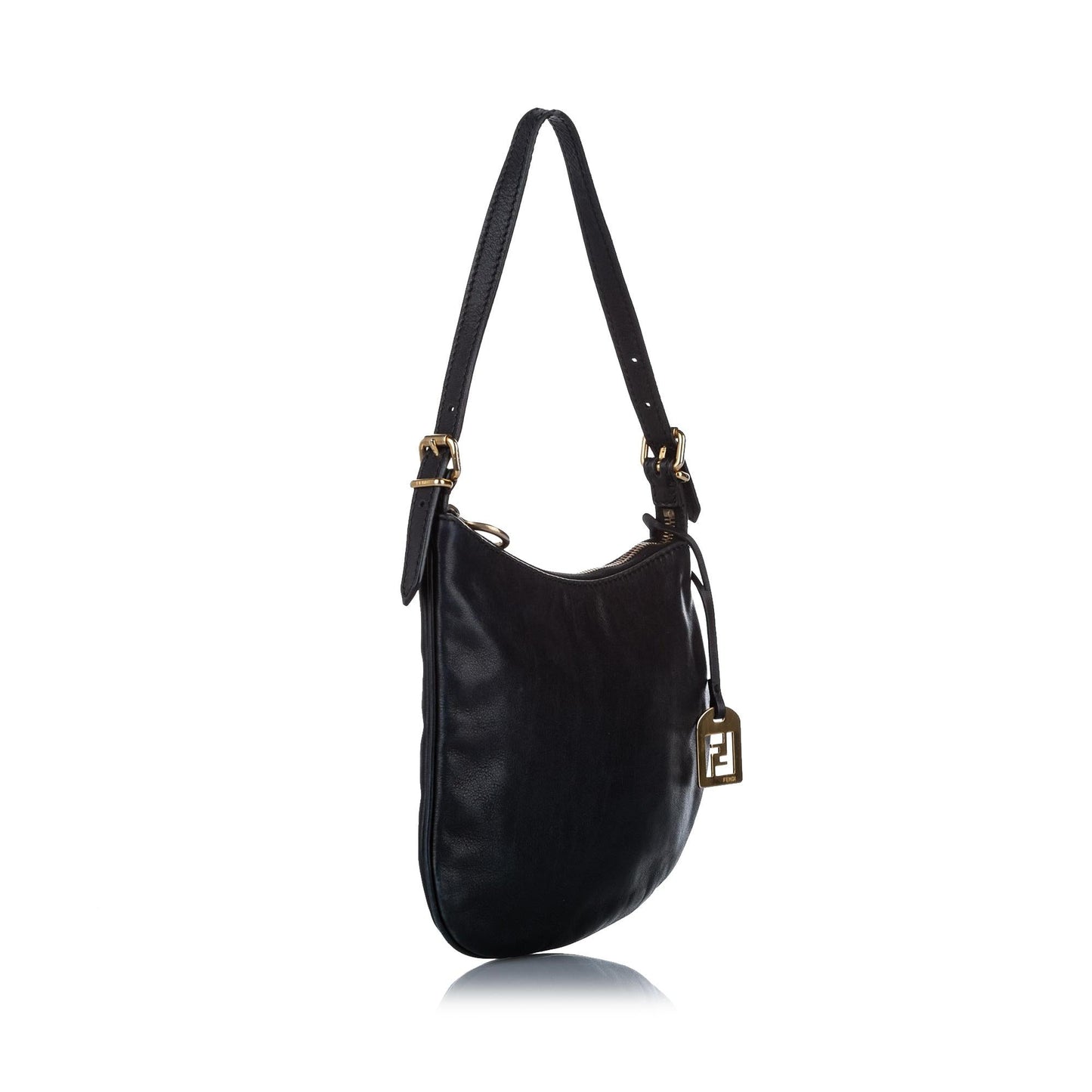 Luxury FendiOyster Leather Shoulder Bag (SHG-32336)