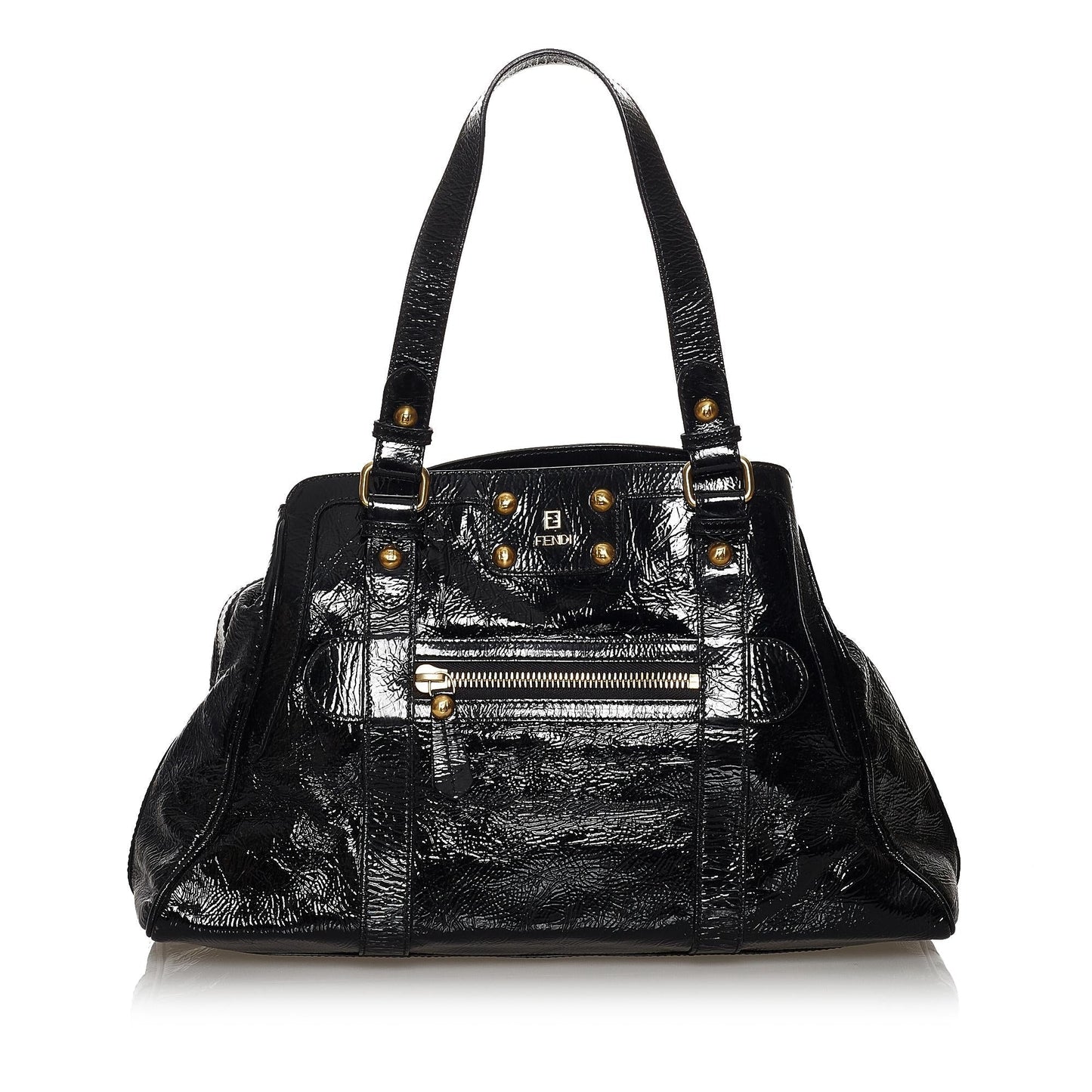 Luxury FendiPatent Leather de Jour Tote Bag (SHG-30027)