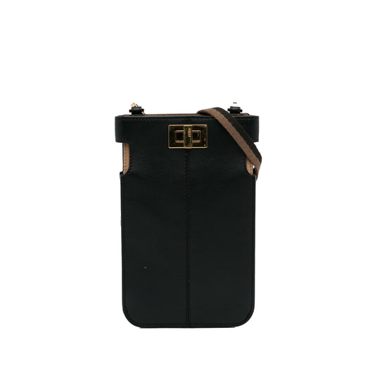 Luxury FendiPeek-a-Phone Pouch Crossbody (SHG-byMtRL)