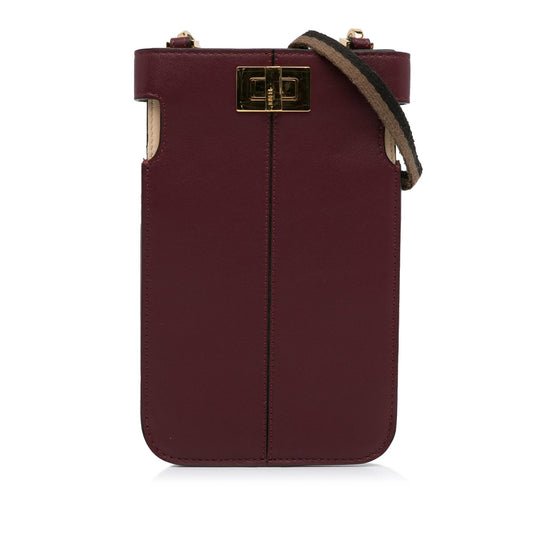 Luxury FendiPeek-a-Phone Pouch Crossbody (SHG-d6KMnd)