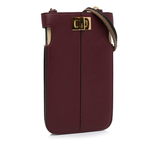 Luxury FendiPeek-a-Phone Pouch Crossbody (SHG-d6KMnd)