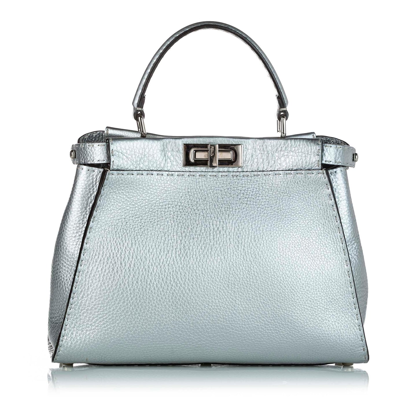 Luxury FendiPeekaboo Leather Satchel (SHG-20756)