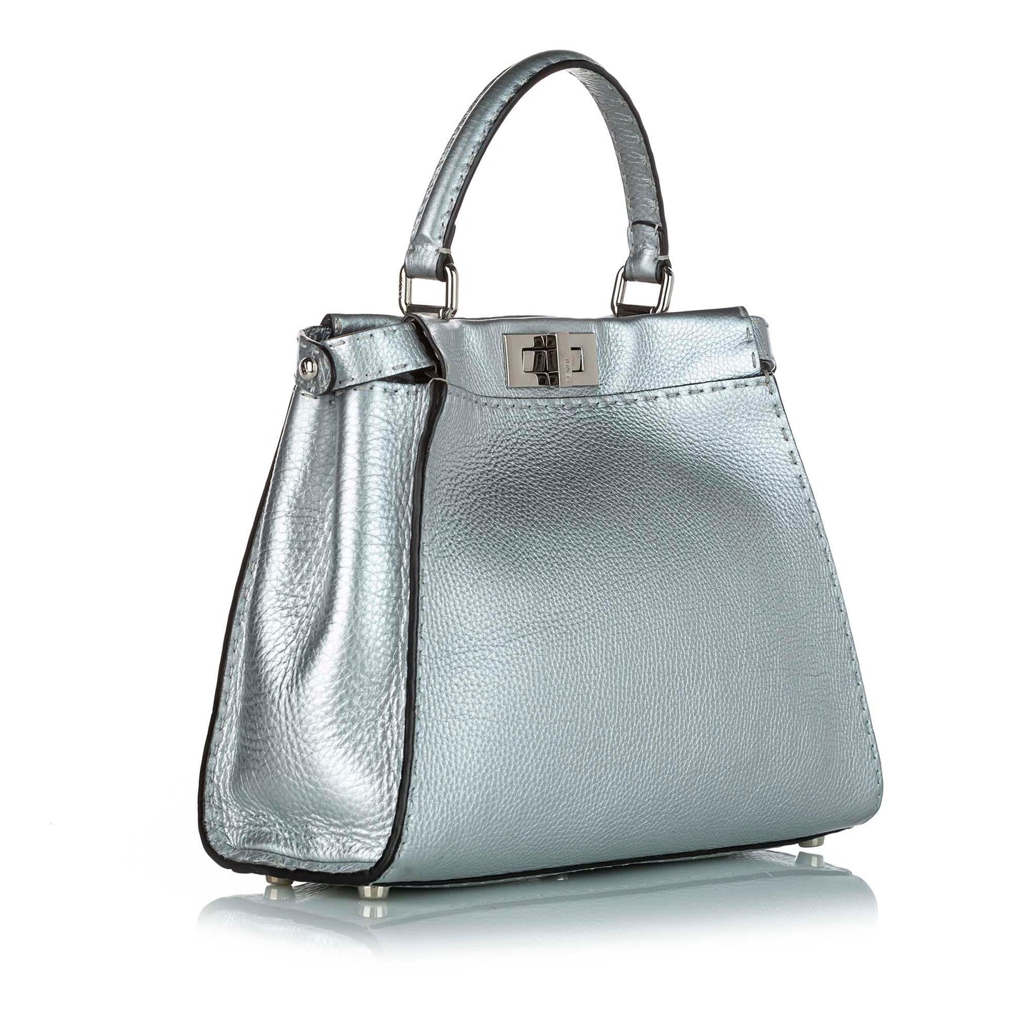 Luxury FendiPeekaboo Leather Satchel (SHG-20756)