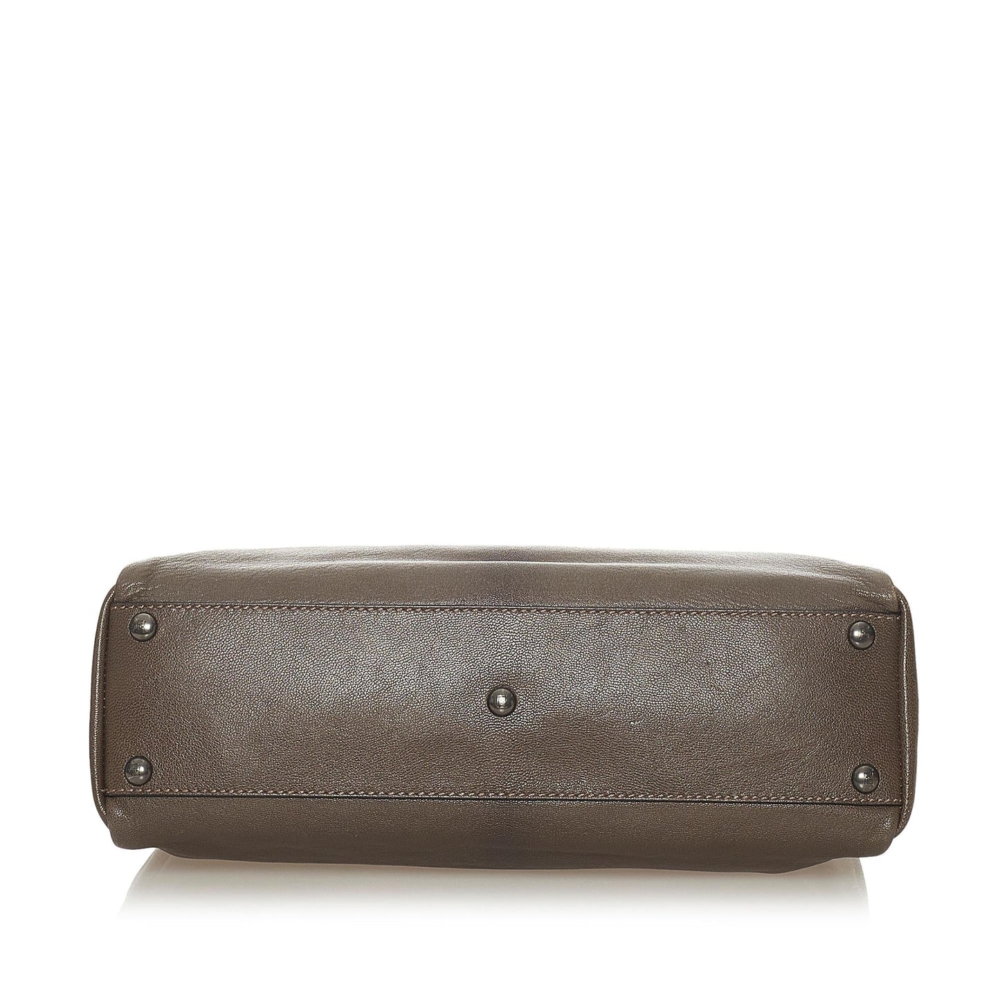 Luxury FendiPeekaboo Leather Satchel (SHG-27570)